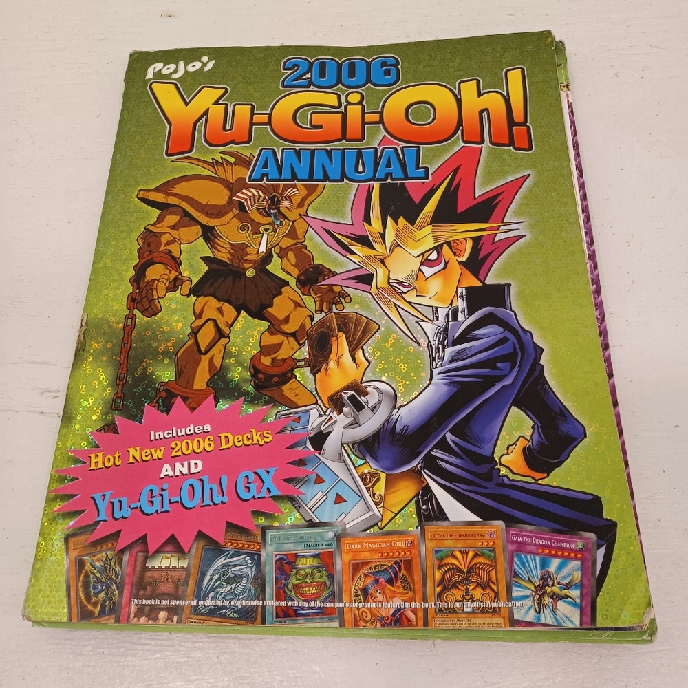 Yu Gi OH Annual 2006 book.